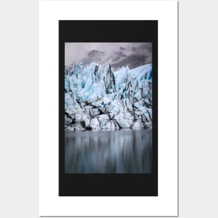 Unnamed Alaskan Glacier Posters and Art